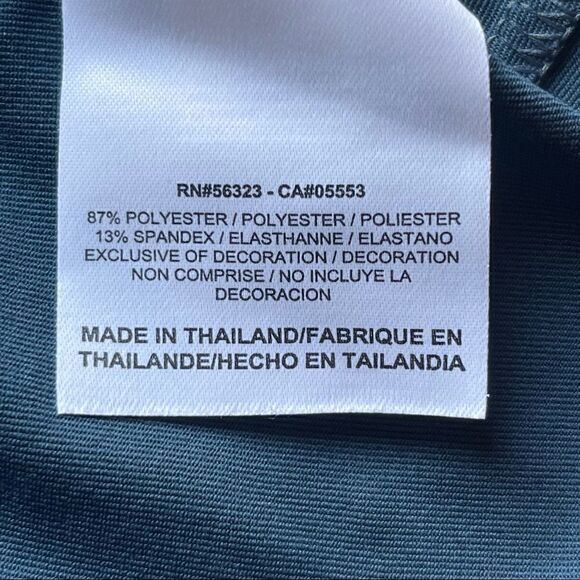 Nike golf XS sleeveless polo shirt teal lapel collar dri-fit looks new - Picture 5 of 7